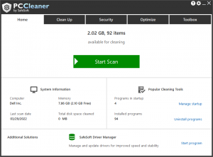 PC Cleaner by SafeSoft 7.5.0.6.1 full